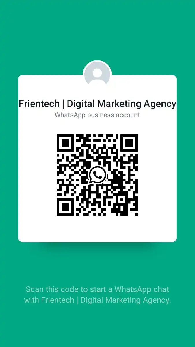 Frientech-WA-Scan-Code | Digital Marketing Agency in Agra